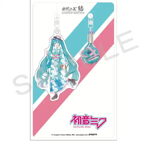 【再販】初音ミク×甲州印伝 水引の美結(掛飾)※不設寄送《25年6月預定》 4580778921913-1