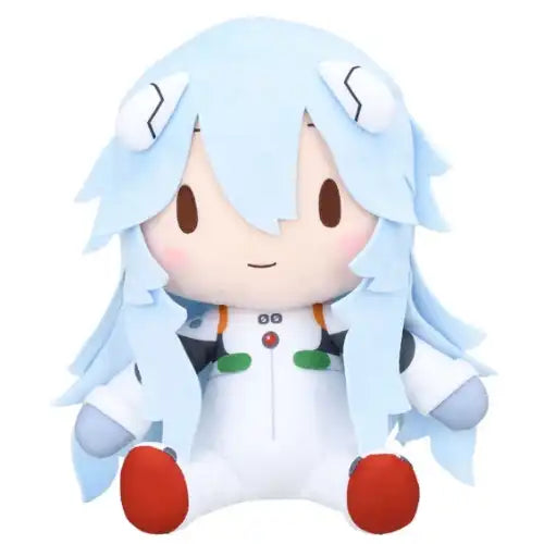 シン・エヴァンゲリオン劇場版 ふわぷち ぬいぐるみ 綾波レイ L(毛公仔)※不設寄送《24年6月預定》 4580779548041