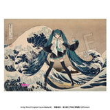 葛飾北斎×初音ミク シリアルナンバー入りA3アクリルパネル 冨嶽三十六景 神奈川沖浪裏(亞加力立牌)※不設寄送《25年1月預定》 4580781043497