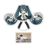初音ミク×葛飾北斎 iXima ダイカットアクリルスタンド 神奈川沖波裏 ミニキャラ(亞加力立牌)※不設寄送《26年5月預定》 行版 全數$128 / ※不設寄送 / 26年3月16日
