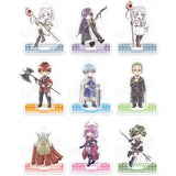 葬送のフリーレン ぴこぱれ スタンド付きアクリルキーホルダー(亞加力立牌)(全套9個入)※不設寄送《25年3月預定》 4580790548587