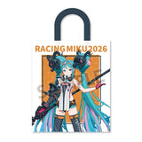 レーシングミク 2026 キービジュアル1&キービジュアル2 Ver. マチありトートバッグ(Tote袋)※不設寄送《26年6月預定》 日版 全數$298 / ※不設寄送 / 26年4月10日