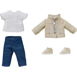 ねんどろいどどーる おようふくセット ライダースジャケット(アイボリー)(此商品只包含衣服部份)※如單獨購入將不設寄送《26年4月預定》 行版 全數$280 / ※不設寄送 / 25年9月29日