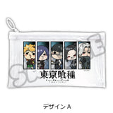 東京喰種トーキョーグール フラットクリアポーチ デザインA(小袋)(全套2個入)※不設寄送《26年5月預定》 日版 全數$198 / ※不設寄送 / 26年3月13日