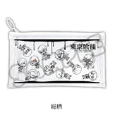 東京喰種トーキョーグール フラットクリアポーチ 総柄(小袋)(全套2個入)※不設寄送《26年5月預定》 日版 全數$198 / ※不設寄送 / 26年3月13日