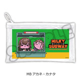 銀河特急 ミルキー☆サブウェイ フラットクリアポーチ(mochocho) MB アカネ・カナタ(小袋)※不設寄送《26年7月預定》 日版 全數$158 / ※不設寄送 / 26年5月29日