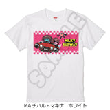 銀河特急 ミルキー☆サブウェイ Tシャツ(mochocho) MA チハル・マキナ ホワイト Sサイズ※不設寄送《26年7月預定》 日版 全數$258 / ※不設寄送 / 26年5月29日
