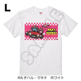 銀河特急 ミルキー☆サブウェイ Tシャツ(mochocho) MA チハル・マキナ ホワイト Lサイズ※不設寄送《26年7月預定》 日版 全數$258 / ※不設寄送 / 26年5月29日