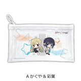 超かぐや姫! フラットクリアポーチ A かぐや&彩葉(小袋)※不設寄送《26年6月預定》 日版 全數$198 / ※不設寄送 / 26年4月3日