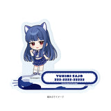 アクリルスタンドプレート アイドルマスター シンデレラガールズ 17 佐城雪美 猫Ver.(ミニキャライラスト)(亞加力立牌)※不設寄送《26年5月預定》 日版 全數$128 / ※不設寄送 / 26年3月9日
