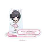 アクリルスタンドプレート アイドルマスター シンデレラガールズ 18 白雪千夜 猫Ver.(ミニキャライラスト)(亞加力立牌)※不設寄送《26年5月預定》 日版 全數$128 / ※不設寄送 / 26年3月9日