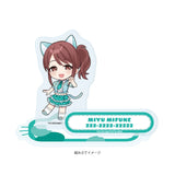 アクリルスタンドプレート アイドルマスター シンデレラガールズ 20 三船美優 猫Ver.(ミニキャライラスト)(亞加力立牌)※不設寄送《26年5月預定》 日版 全數$128 / ※不設寄送 / 26年3月9日