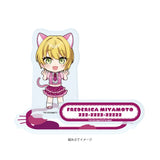 アクリルスタンドプレート アイドルマスター シンデレラガールズ 21 宮本フレデリカ 猫Ver.(ミニキャライラスト)(亞加力立牌)※不設寄送《26年5月預定》 日版 全數$128 / ※不設寄送 / 26年3月9日