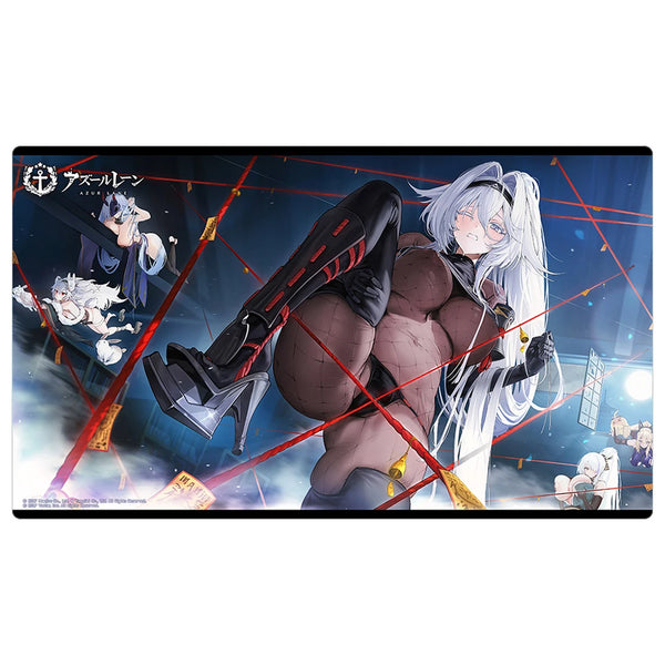 アズールレーン　アルザス　プレイマット　本国限定 アズールレーン ラバーマット ラフィーII&アルザス&ソビエツキー