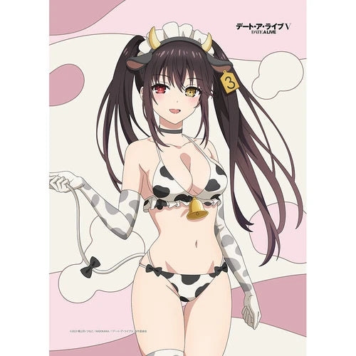 デート・ア・ライブV 描き下ろしB2タペストリー 時崎狂三/牛柄水着 W