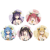 デート・ア・ライブV 描き下ろしトレーディング缶バッジ 牛柄水着/グリッター(襟章)(全套5個入)※不設寄送《26年12月預定》 日版 全數$198 / ※不設寄送 / 26年10月12日