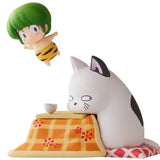 【再販】うる星やつら ミニフィギュア テン&コタツネコ※不設寄送《24年1月預定》 4582362385521-1