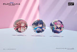 グリッドマン ユニバース Dreamy Divas Ver. 缶バッジセット 宝多六花/新条アカネ/南夢芽(襟章)(全套3個入)※不設寄送《25年6月預定》 4582428479423
