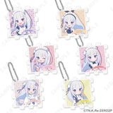 Re:ゼロから始める異世界生活 トレーディングアクリルキューブキーホルダー エミリアがいっぱいVer.[いっぱいシリーズ](全套6個入)※不設寄送《24年3月預定》 4582507700202