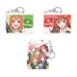 【再販】五等分の花嫁∬ ミニチュアキャンバスキーホルダー 01 第1弾 BOX B(鎖匙扣)(全套6個入)※不設寄送《25年5月預定》 4582594405431