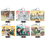【再販】はたらく細胞 ミニチュアキャンバスキーホルダー 01 第1弾(全套6個入)※不設寄送《24年8月預定》 4582594405646