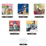 【再販】ゆるキャン△ SEASON2 まるっとスタンドキーホルダー 01 第1弾(亞加力立牌)(全套5個入)※不設寄送《24年8月預定》 4582594406940