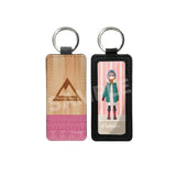 【再販】ゆるキャン△ SEASON2 レザーキーホルダー 01 各務原なでしこ(鎖匙扣)※不設寄送《24年8月預定》 4582594406964