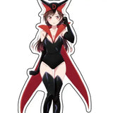 キャラアクリルフィギュア 彼女、お借りします×ヤッターマン 01 水原千鶴×ドロンジョ(描き下ろし)(亞加力立牌)※不設寄送《22年8月預定》 4582615829284