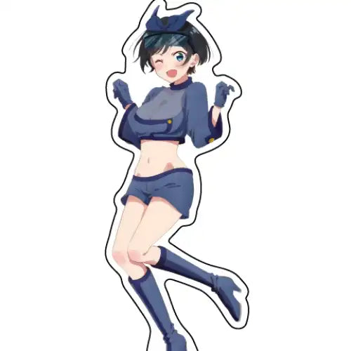 キャラアクリルフィギュア 彼女、お借りします×ヤッターマン 03 更科瑠夏×トンズラー(描き下ろし)(亞加力立牌)※不設寄送《22年8月預定》 4582615829307