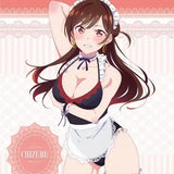 彼女、お借りします 描き下ろしB2タペストリー 水着メイドVer. 1 水原千鶴(掛布)※不設寄送《22年7月預定》 4582638212544