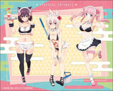 あやかしトライアングル 描き下ろしキャンバスアート 水着メイドVer.(掛畫框)※不設寄送《23年10月預定》 4582638237462