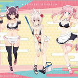 あやかしトライアングル 描き下ろしキャンバスアート 水着メイドVer.(掛畫框)※不設寄送《23年10月預定》 4582638237462