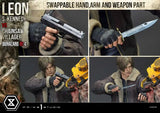 アルティメットプレミアムマスターライン バイオハザード RE:4 レオン・S・ケネディ VS チェーンソー男《26年8月預定》 4582647120878