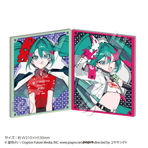 レーシングミク2025Ver. つながるアートCollection A(亞加力立牌)※不設寄送《25年9月預定》 日版 全數$248 / ※不設寄送 / 25年8月8日