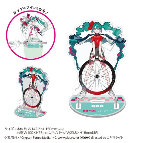 レーシングミク2025Ver. カトラリースタンド B(杯麵壓亞加力立牌)※不設寄送《25年9月預定》 日版 全數$128 / ※不設寄送 / 25年8月8日