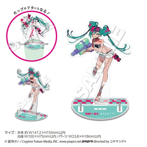 レーシングミク2025Ver. カトラリースタンド C(杯麵壓亞加力立牌)※不設寄送《25年9月預定》 日版 全數$128 / ※不設寄送 / 25年8月8日