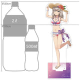 ガールズ&パンツァー 戦車道大作戦! 特大アクリルスタンド 逸見エリカ/水着2022(亞加力立牌)※不設寄送《23年9月預定》 4582651481118