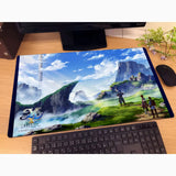 イースX -NORDICS- ラバーマット エステリアを旅立つアドルとドギ(橡膠枱墊)※不設寄送《23年12月預定》 4582651499915