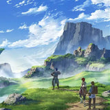 イースX -NORDICS- ラバーマット エステリアを旅立つアドルとドギ(橡膠枱墊)※不設寄送《23年12月預定》 4582651499915
