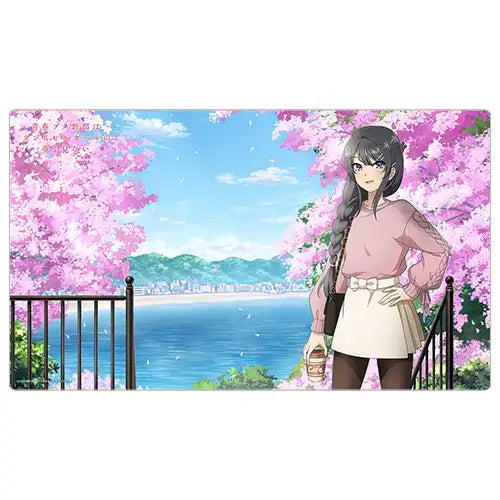 青春ブタ野郎はランドセルガールの夢を見ない 描き下ろしラバーマット 桜島麻衣/桜(橡膠枱墊)※不設寄送《24年4月預定》 4582651501410