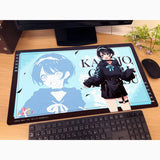 彼女、お借りします 描き下ろしラバーマット 更科瑠夏/ゴシック風デート服(橡膠枱墊)※不設寄送《24年9月預定》 4582651502301