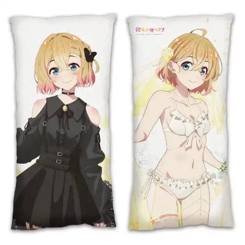 彼女、お借りします 描き下ろしロングクッションカバー 七海麻美/ゴシック風デート服(枕頭套)※不連枕芯 ※不設寄送《24年9月預定》 4582651502431