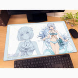 デート・ア・ライブV 描き下ろしラバーマット 鳶一折紙/水着ドレス(橡膠枱墊)※不設寄送《25年4月預定》 4582651505074