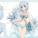 デート・ア・ライブV 描き下ろしラバーマット 鳶一折紙/水着ドレス(橡膠枱墊)※不設寄送《25年4月預定》 4582651505074