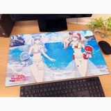 魔王学院の不適合者 II -史上最強の魔王の始祖、転生して子孫たちの学校へ通う- 描き下ろしラバーマット ミーシャ&サーシャ/ウエディング(橡膠枱墊)※不設寄送《24年7月預定》 4582651505623