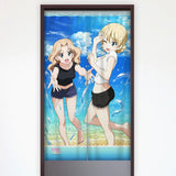 ガールズ&パンツァー 最終章 のれん ダージリン&ケイ(暖簾)※不設寄送《25年3月預定》 4582651507016