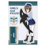 ガールズ&パンツァー 戦車道大作戦! アクリルスタンド 西住まほ/マリンフェス(亞加力立牌)※不設寄送《25年3月預定》 4582651508587