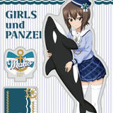 ガールズ&パンツァー 戦車道大作戦! アクリルスタンド 西住まほ/マリンフェス(亞加力立牌)※不設寄送《25年3月預定》 4582651508587