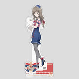 ガールズ&パンツァー 戦車道大作戦! アクリルスタンド 島田千代/マリンフェス(亞加力立牌)※不設寄送《25年3月預定》 4582651508631