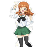 ガールズ&パンツァー 最終章 描き下ろし特大アクリルスタンド 武部沙織/制服(亞加力立牌)※不設寄送《25年3月預定》 4582651508655